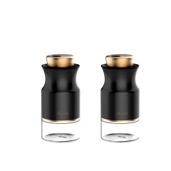 Aryıldız Black Line Gold Tuzluk Biberlik