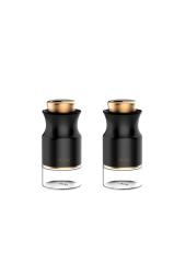 Aryıldız Black Line Bronz Tuzluk Biberlik