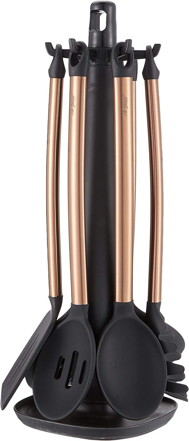 Aryıldız Black Line Nora Kepçe Seti Bronz