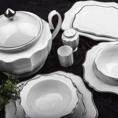 Aryıldız AR34001 60 Parça Porselen Yemek Takımı