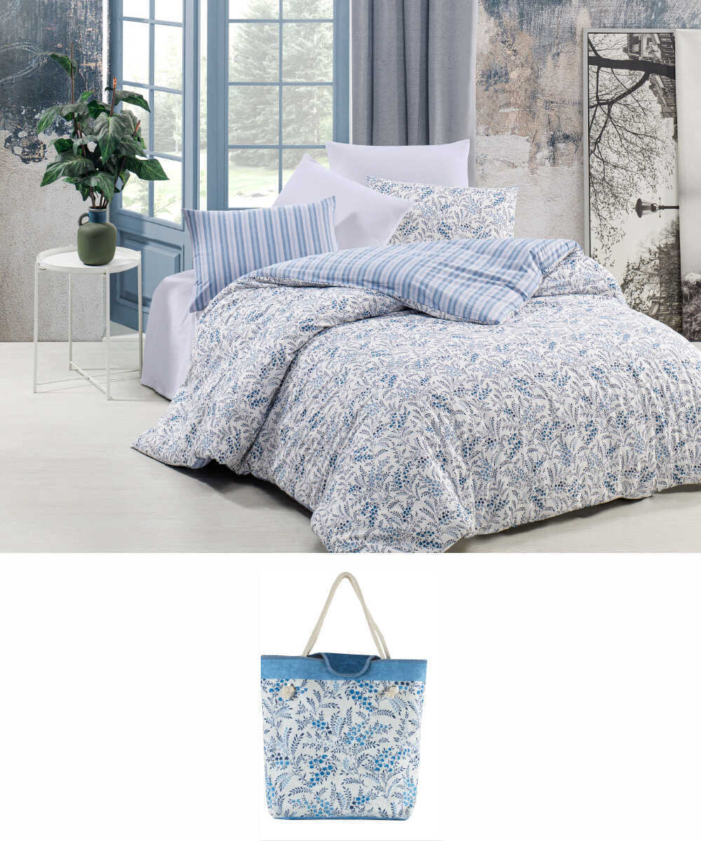 Soley Freebag Ranforce Nevresim Takımı Lenita Tek Kişilik 160x220 Cm
