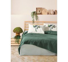 Cotton Box Bond Tek Kişilik Pike Takımı Merops Yeşil