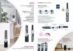 Arnica ET13401 Sofa Şarjlı El Süpürgesi Inox