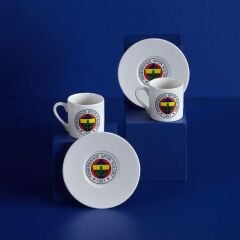 Neva Fenerbahçe Lisanslı Arma Logo 2'li Kahve Fincan Takımı