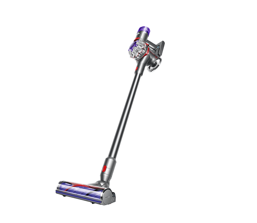 Dyson V8 Kablosuz Dikey Şarjlı Süpürge Gümüş Nikel