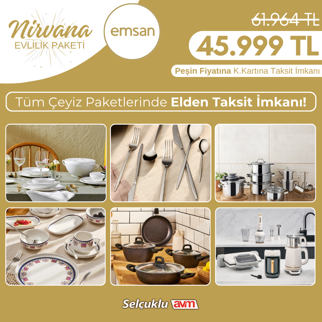 Emsan Nirvana Çeyiz Paketi