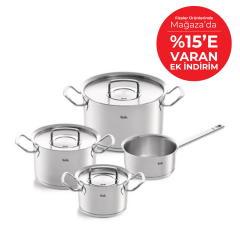 Fissler Original Profi Collection Metal Kapak 7 Parça Tencere Seti